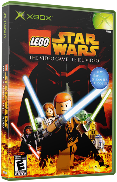 Lego Star Wars - The Video Game (USA)3D boxes